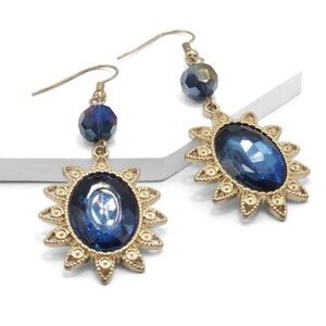 Dustlight Bloom - Blue Earrings